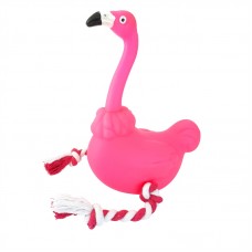 FLAMINGO C/ CORDA 12CM