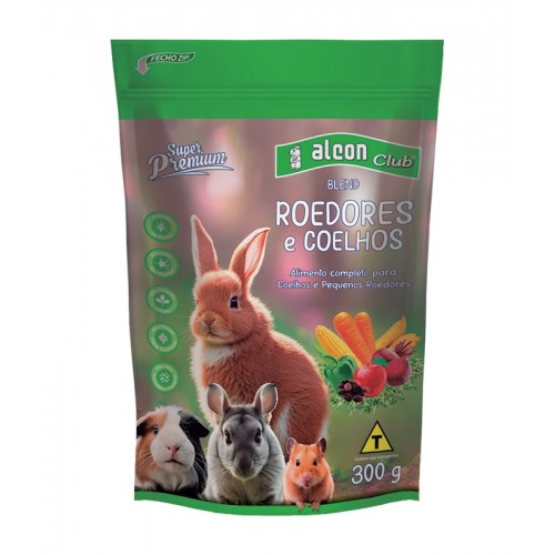 ALCON CLUB BLEND ROEDORES E COELHOS 300G