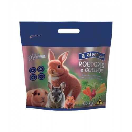 ALCON CLUB ROEDORES E COELHOS 1,5 KG