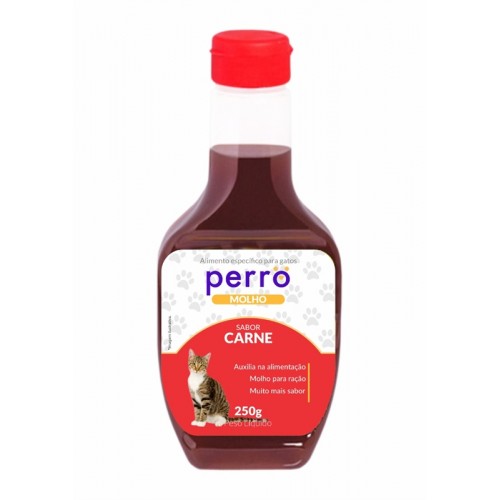 MOLHO PERRO GATOS SABOR CARNE 250G