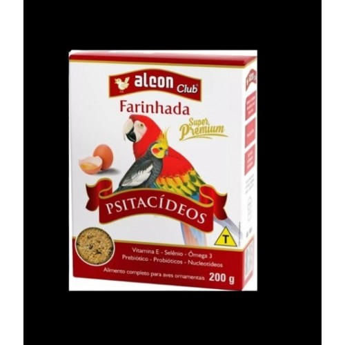 ALCON CLUB FARINHADA PSITACIDEOS 200GR