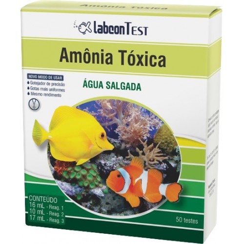 LABCON TEST AMONIA TOXICA - AGUA SALGADA