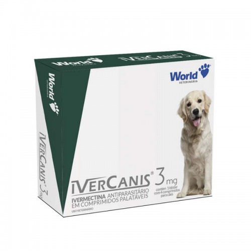 IVERCANIS 3MG (15KG) CARTUCHO