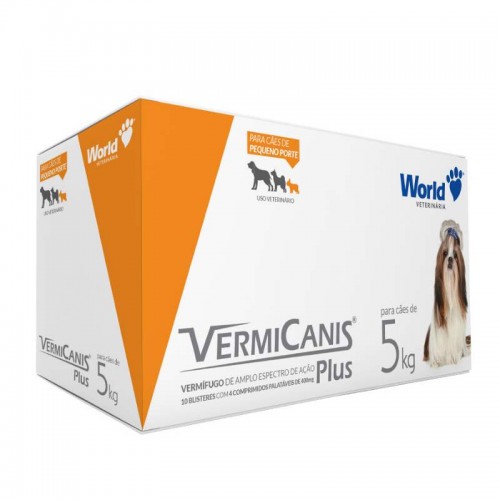 VERMICANIS 400MG (5KG) DISPLAY COM 40 CO