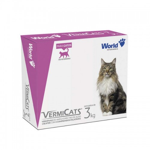 VERMICATS 600MG (3KG) CARTUCHO