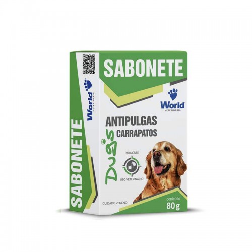 SABONETE DUGS ANTIPULGAS 80GR