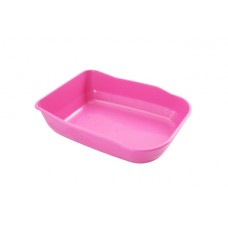 BANDEJA SINGLE DURACAT ROSA 41X33X11CM