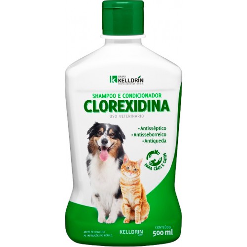 SHAMPOO E COND CLOREXIDINA 500ML