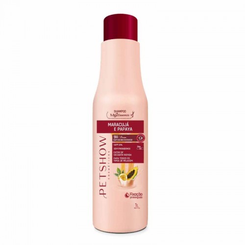 SHAMPOO MAX ESSENCE MARACUJA E PAPAYA 1L