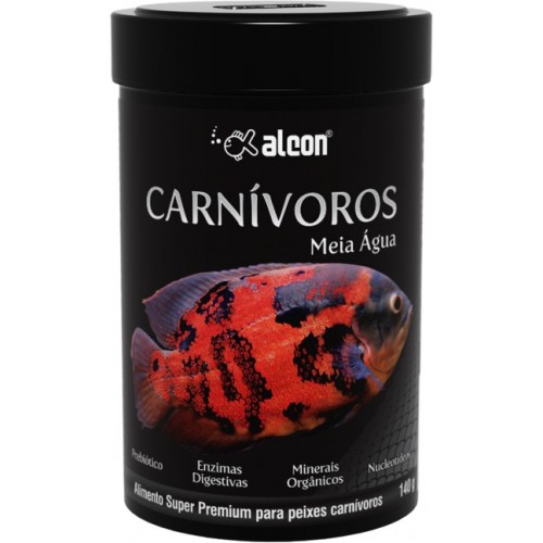 ALCON CARNIVOROS MEIA AGUA 140G