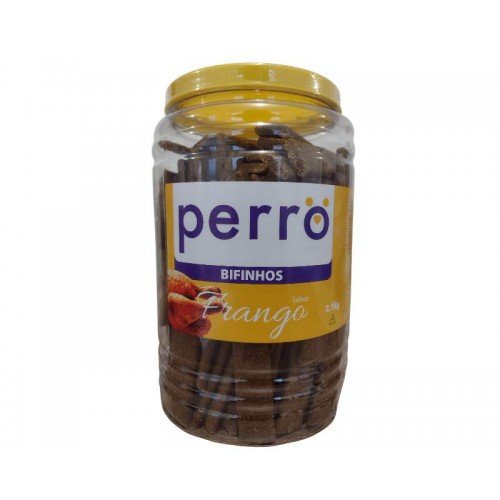 BIFINHO PERRO POTE BARRA FRANGO 2,1 KG