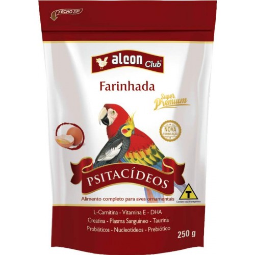 ALCON CLUB FARINHA PSITACIDEOS 250G