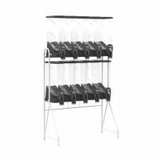 MOVEL DISPENSER FLEX STAND 10X40 PRETO