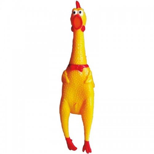 GALINHA DE VINIL G 30CM