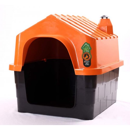 CASA DURAHOUSE N2 LARANJA 48X39X39CM