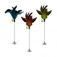 17355 - VARINHA PARA GATO COM VENTOSA 35CM