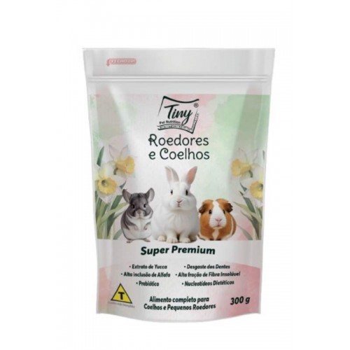 ALCON TINY ROEDORES E COELHOS 300G