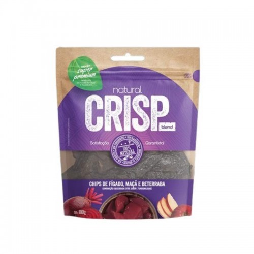 NATURAL CRISP FIGADO/MACA/BETERRABA 100G