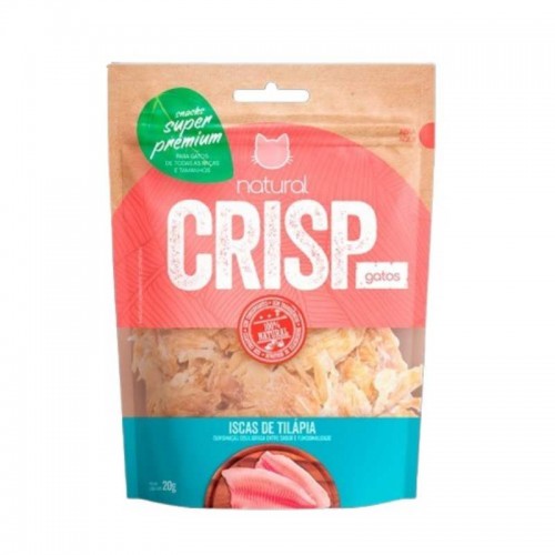 NATURAL CRISP ISCAS DE TILAPIA GATO 20G