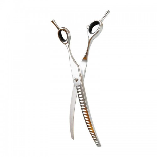 TESOURA TOSA TUBARAO CURVA CHROME 440C